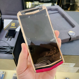 Vertu Aster P Rose Gold Alligator Pink Vertu Aster P Rose Gold Alligator Pink