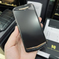 Vertu Aster P Black Alligator Gold Diamond New