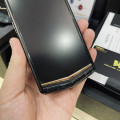 Vertu Aster P Black Alligator Gold Diamond New